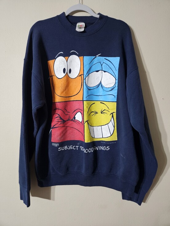 Fruit of the Loom Other - Vtg 1996 Mood Swings Sweatshirt XL